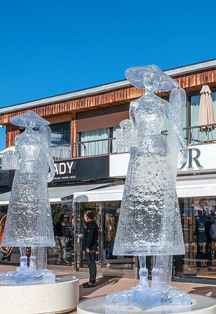 Ice Sculptures, Courchevel